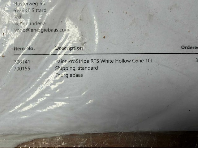 Turf tank prostripe rts belijningsverf 10 liter – nieuw op pallet (37x) - afbeelding 3 van  4