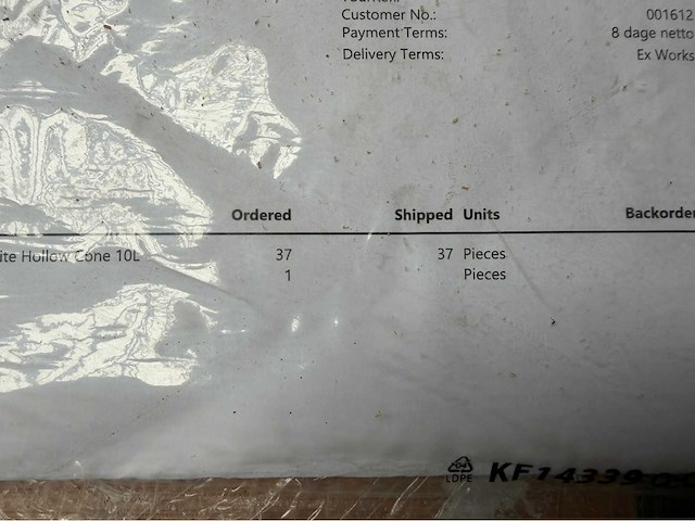 Turf tank prostripe rts belijningsverf 10 liter – nieuw op pallet (37x) - afbeelding 4 van  4