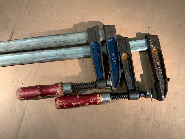 Turnus 800 x 120 mm lijmklemmen (2x) - afbeelding 2 van  4