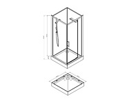Turtle - complete doucheopstelling - afbeelding 2 van  2