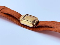 Tusal ''deco gold watch'' 20 micron goldplated - afbeelding 2 van  7