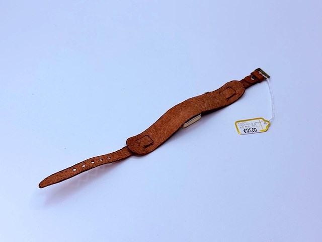 Tusal ''deco gold watch'' 20 micron goldplated - afbeelding 6 van  7