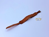 Tusal ''deco gold watch'' 20 micron goldplated - afbeelding 6 van  7