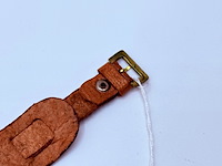 Tusal ''deco gold watch'' 20 micron goldplated - afbeelding 7 van  7