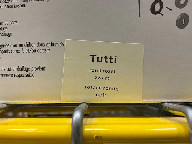 Tutti rond rozet deurbeslag (23x) - afbeelding 3 van  3