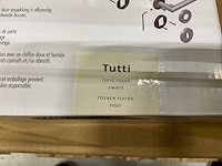 Tutti rond rozet deurkruksets (160x) - afbeelding 3 van  6