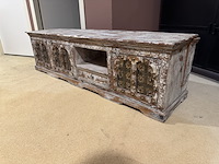 Tv- meubel, bruin/beige gemêleerd - afbeelding 1 van  4