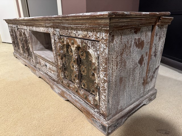 Tv- meubel, bruin/beige gemêleerd - afbeelding 3 van  4