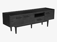 Tv- meubel label51, cali, zwart - afbeelding 1 van  1