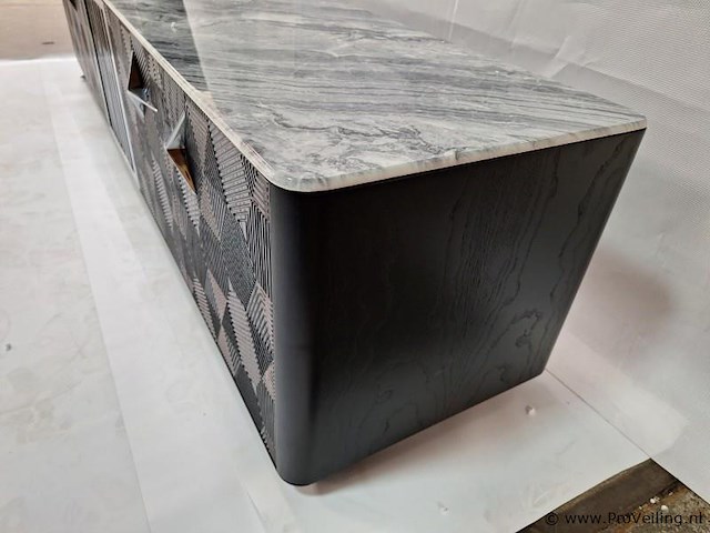 Tv dressoir - ca. 225x50x49 cm - afbeelding 6 van  10