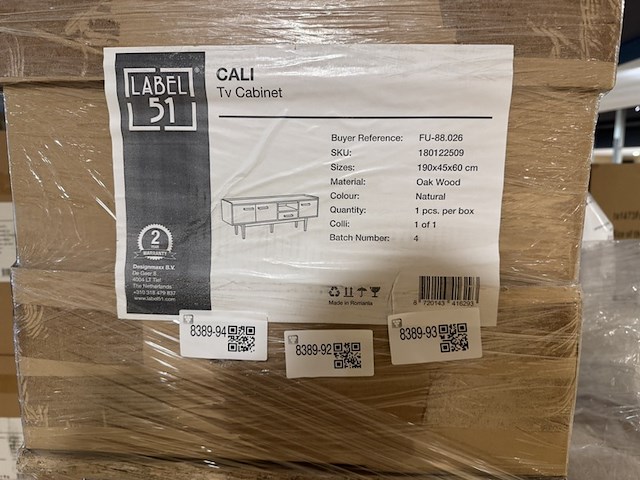 Tv-dressoir, label51, cali, naturel - afbeelding 6 van  6