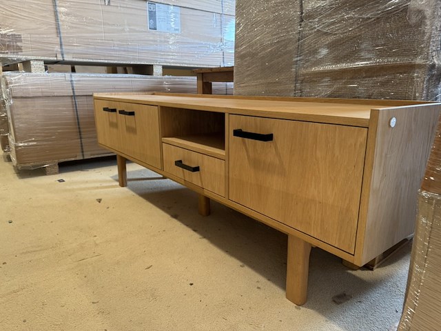 Tv-dressoir, label51, cali, naturel - afbeelding 4 van  6