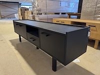 Tv-dressoir, label51, cali, zwart - afbeelding 3 van  5
