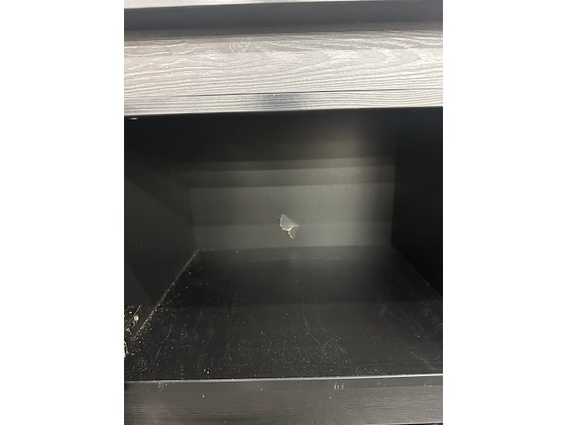 Tv kast toscane lamulux, noir zwart - afbeelding 4 van  6