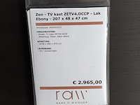 Tv kast zen, zety4.occp, ebony - afbeelding 2 van  9