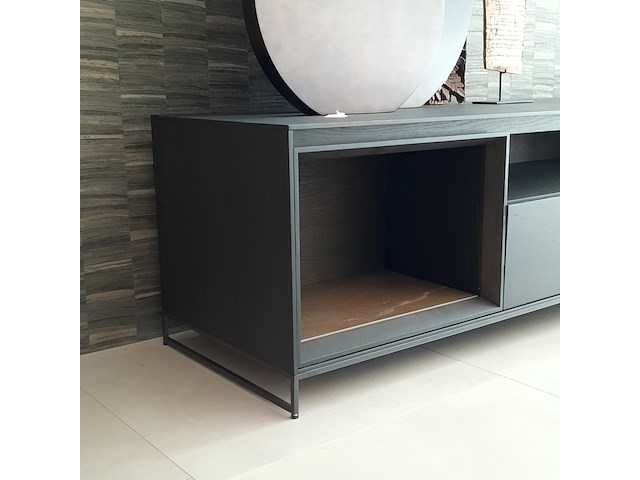 Tv kast zen, zety4.occp, ebony - afbeelding 4 van  9