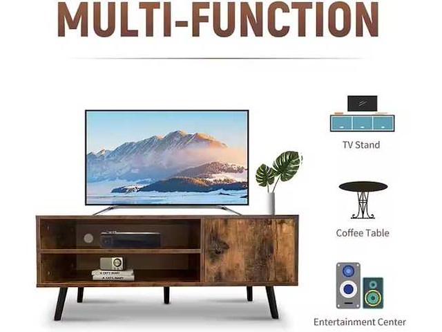 Tv meubel 110x40x49,5 cm - afbeelding 2 van  2