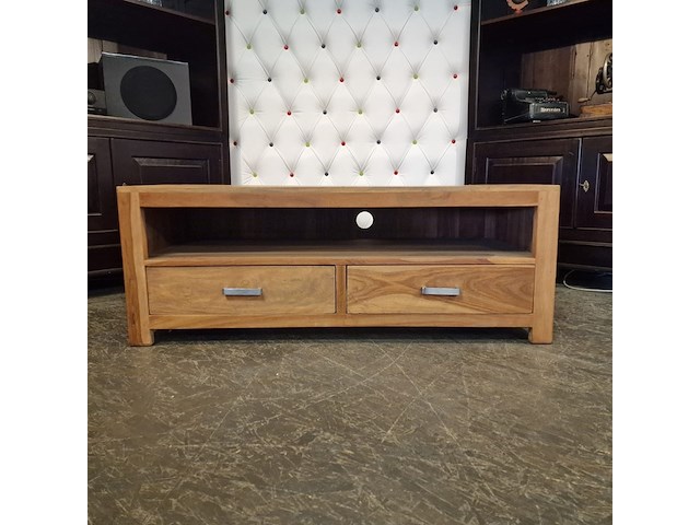 Tv-meubel chesterfield, chesterfield, bruin - afbeelding 1 van  4