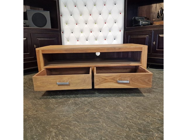 Tv-meubel chesterfield, chesterfield, bruin - afbeelding 2 van  4