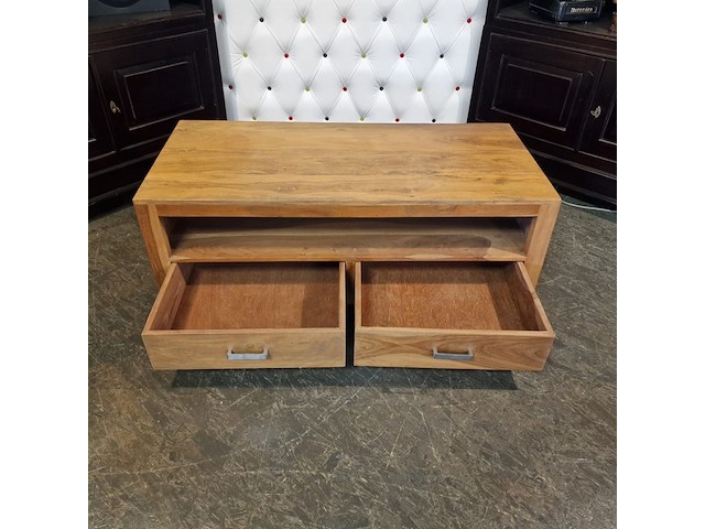 Tv-meubel chesterfield, chesterfield, bruin - afbeelding 3 van  4
