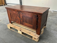 Tv meubel coloniaal 60,5x128x58,5cm - afbeelding 1 van  7
