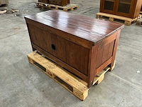 Tv meubel coloniaal 60,5x128x58,5cm - afbeelding 4 van  7