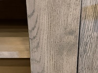 Tv meubel, grijs, 160x50x50 cm - afbeelding 3 van  3