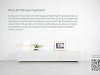 Tv-meubel, haver + lowboard, raat, musa 210 sp, haver