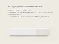 Tv-meubel + lowboard, raat, musa 140 sp, haver - afbeelding 2 van  4