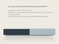 Tv-meubel + lowboard, raat, musa 280 sp, aquamarijn - afbeelding 2 van  4