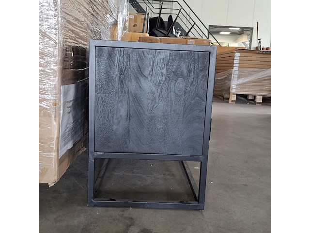 Tv meubel | mangohout | visgraat, 2026 - afbeelding 4 van  7