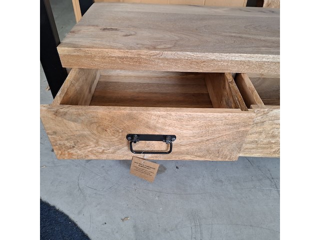 Tv meubel, mangohout - afbeelding 5 van  7