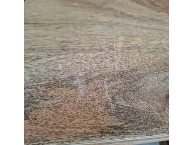 Tv meubel, mangohout - afbeelding 7 van  7