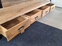 Tv meubel, mangohout - afbeelding 4 van  8