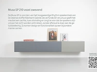Tv-meubel, raat, musa 210 sp, vezel