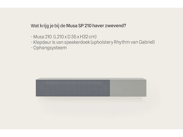 Tv-meubel, raat, musa 210 sp, vezel - afbeelding 2 van  3