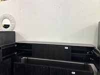 Tv meubel tiara mango, zwart - afbeelding 1 van  3