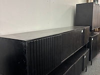 Tv meubel tiara mango, zwart - afbeelding 3 van  3