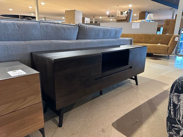 Tv-meubel, walnut bruin - afbeelding 2 van  7