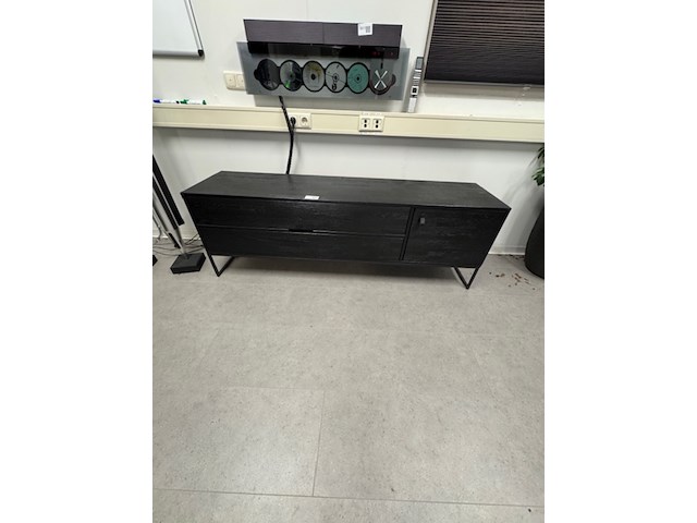 Tv-meubel woood, silas, black night - afbeelding 1 van  5