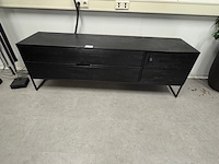 Tv-meubel woood, silas, black night - afbeelding 1 van  5