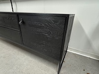 Tv-meubel woood, silas, black night - afbeelding 3 van  5