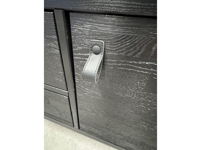 Tv-meubel woood, silas, black night - afbeelding 4 van  5