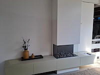Tv wandmeubel met sfeerhaard
