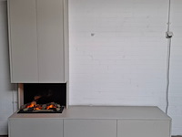 Tv wandmeubel met sfeerhaard