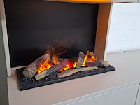 Tv wandmeubel met sfeerhaard - afbeelding 4 van  7