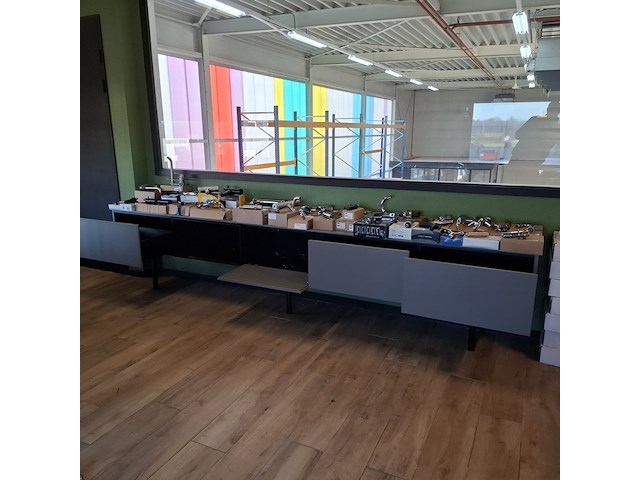 Tv-wandmeubel taupe - afbeelding 6 van  10