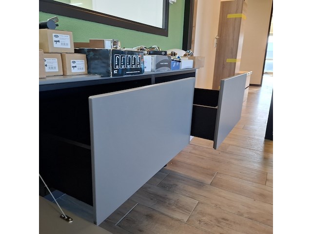 Tv-wandmeubel taupe - afbeelding 7 van  10