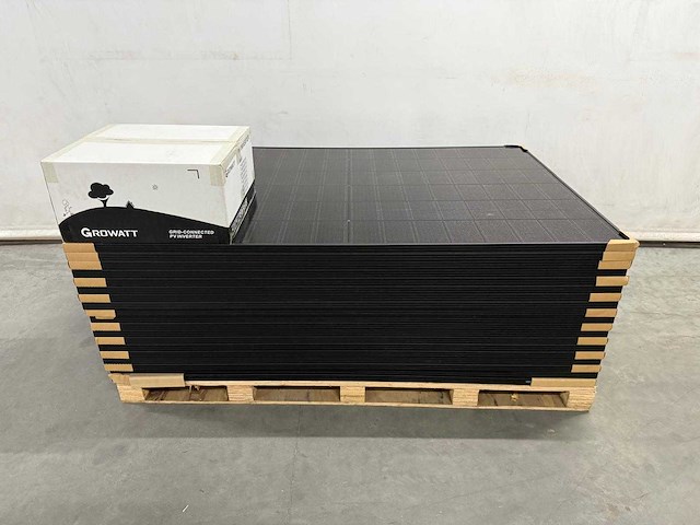 Tw solar - set van 19 zonnepanelen (435 wp) - growatt 9 kw omvormer - afbeelding 1 van  7