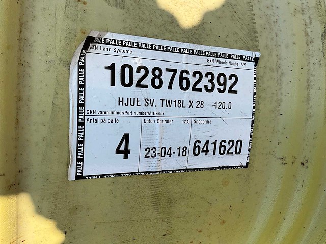 Tw18l x 28 velg (2x) - afbeelding 5 van  5